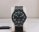 Porsche Design Flat Six P' 6351, Black Dial - Steel Pvd, 6351.43.04.0275. Fixed Price $4895.00.