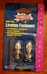 Cobbs Bullet Cap Tricked Out Car Truck License Plate Fasteners Nip Free Ship Usa. Fixed Price $9.99.