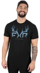 Fxr Antler Premium 25 Mens Short Sleeve T-shirt Black/steel. Fixed Price $38.16.