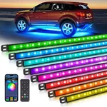 Rgb Led Strip Light Car Tube Underglow Underbody System Neon Bar Kit. Fixed Price $79.11.