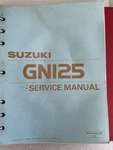 Suzuki 1991-1997 GN-125 Service Manual 99500-31007-03E. Fixed Price $24.99.