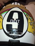 Agv K3 Valentino Rossi #46 Chicken Helmet 2009 World Champion (new). Fixed Price $900.00.