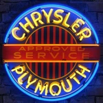 Neonetics 5CRYPL Sign W/backing For Chrysler/plymouth. Fixed Price $670.40.