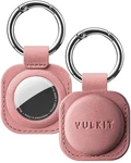Vulkit Keychain Compatible For Apple Airtag Leather Protective Case With Keyc.... Fixed Price $14.56.