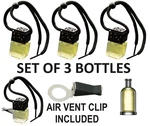 Like Boss Set Of 3 Bottles Car Air Freshener Perfume Diffuser Free Vent Clip. Fixed Price $16.12.