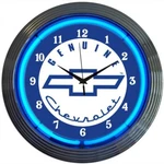 15" Neonetics Led Gm Genuine Chevrolet Automotive Wall Clock Sign 8CHEVY. Fixed Price $79.99.
