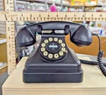 Crosley CR62 Retro Black Rotary Style Corded Desk Telephone. Fixed Price $22.00.