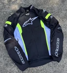 Alpinestars T-missile Jacket Xxl Black Hi Viz Techair Compatible Moto. Fixed Price $189.00.