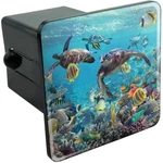 Ocean Coral Reef Sea Turtles Diving Tow Trailer Hitch Cover Plug Insert. Fixed Price $20.24.
