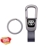 Bfiveante Leather Car Keychain Set Black Toyota Corolla RAV4 Highlander. Fixed Price $27.99.