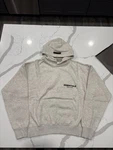 Light Oatmeal Heavyweight Pullover Hoodie Minimal Streetwear Oversized Xs. Fixed Price $45.00.