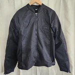 Icon Hooligan Perf Mens Size Medium Black Motorcycle Street Racing Sport Jacket. Fixed Price $89.99.