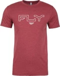 Fly Racing 354-03092X Edge Tee Cardinal. Fixed Price $33.93.