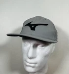 Mizuno Hat Cap Snap Back Mens One Size Gray 110 Ten Flexfit Tech Sports. Fixed Price $13.99.