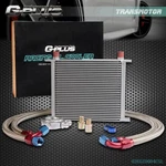 30 Row AN-10AN Universal Aluminum Engine Oil Cooler +filter Adapter Hose Kit. Fixed Price $139.10.