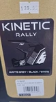 Fly Racing Adult Kinetic Rally Matte Grey Black White Offroad Helmet Small New. Fixed Price $110.00.