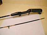 Vintage Johnson Black Yellow 5' Casting Rod. Fixed Price $15.99.