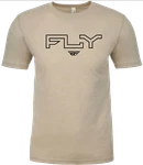 Fly Racing Edge Tee Cream Xl 354-0311X. Fixed Price $37.09.