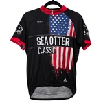 Sea Otter Classic Medium Cycling Jersey Primal Usa Flag Patriotic Race Sponsors. Fixed Price $44.99.