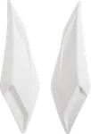 Icon Ultraflite Forehead Vents Matte White 0133-1706. Fixed Price $21.59.