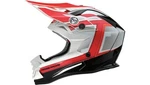 Moose Offroad 0110-8937 MR3 F.a.f. Helmet 2XL White/black/red. Fixed Price $119.95.
