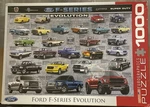 Eurographics 1000 Piece Jigsaw Puzzle Ford F-series Truck Evolution Complete. Fixed Price $20.00.