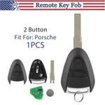 For Porsche 997 911 Boxster Cayman Car Remote Control Key Fob 2 Buttons + Chip. Fixed Price $99.99.