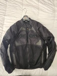 Icon Contra 2 Textile Men Motorcycle Jacket Black D30 Armor Size Med Like New. Fixed Price $100.00.