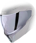 Icon Threshold Shield Warboy Chrome Replacement Dot Helmet 0130-1464. Fixed Price $50.00.