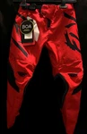 Youth Kinetic Stoke Pants Red/black Sz 378-53720. Fixed Price $59.95.