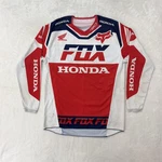 Fox Racing Honda Jersey Shirt Mens Medium Red White Blue Motocross 180. Fixed Price $25.00.