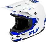 Fly Racing Kinetic Verdict Helmet 73-8722S White/blue/grey. Fixed Price $169.95.