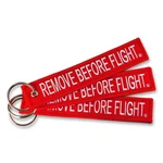 Apex Imports Aixepa 3X Remove Before Flight Red/white Key Chain 5.5" 1" (3 Pac. Fixed Price $18.57.