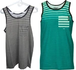 Fly Racing Men's Stoked Tank Black Teal Small Medium 353-9010S 353-9010M. Fixed Price $12.88.