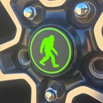 Bigfoot Center Cap For Jeep Wheels Sasquatch Spare Tire. Fixed Price $59.99.