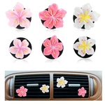 Classicseali 6PCS Flower Vent 1 Count (pack Of 6), White, Pink, Rose Red. Fixed Price $14.03.