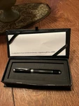 New - Vtg Bmw Corp Gift Rollerball Pen Black And Carbon Fiber Marks 2AD Vehicle. Fixed Price $75.00.