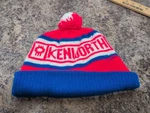 Vtg Kenworth Trucks Red White Blue Stocking Hat Winter Beanie Cap. Fixed Price $19.99.