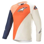 Alpinestars Jersey Youth Shirt Racer Motocross - Blaze Orange / Dark Blue. Fixed Price $20.08.