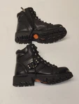 Harley-davidson Women's Maddy 6-INCH Lace-up Black Boots. Inside Zipper D84189. Fixed Price $68.00.