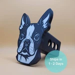 Boston Terrier Trailer Hitch Cover Custom Dog Plug For 2 Receiver 3D. Fixed Price $30.00.