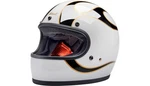 Biltwell Inc. 1002-561-506 Gringo Flames Helmet 2XL White. Fixed Price $249.95.