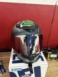 Shoei RF-1400 Capriccio Size Xl, Brand New With Chrome Visor. Fixed Price $625.00.