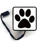 Hitch Cover Art - Paw Design Trailer Receiver Led Brake Light. Fixed Price $23.90.