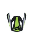 Alpinestars 8980626-5011-TU SM3 Heat Helmet Visor Yellow Fluo/black Glossy. Fixed Price $54.95.