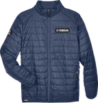 Factory Effex Yamaha Puffer Jacket Navy 2XL 28-85218. Fixed Price $119.95.