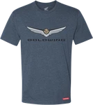 Honda Apparel Goldwing Cruiser T-shirt Large Navy NP21S-M3021-L. Fixed Price $29.95.