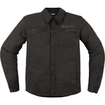 Icon Upstate C.e. Canvas Motorcycle Jacket Black. Fixed Price $200.00.