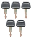 (5) Keys For Kobelco New Holland Case Excavators Kawasaki Loader K250. Fixed Price $9.99.