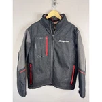 Snap-on Shot Choko Authentics Softshell Jacket Grey Red Mens Small CA30625. Fixed Price $89.00.